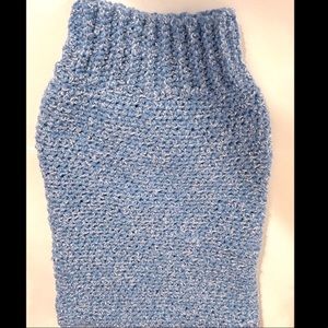 (NEVER WORN) Handmade crochet dog sweater :) size small/medium